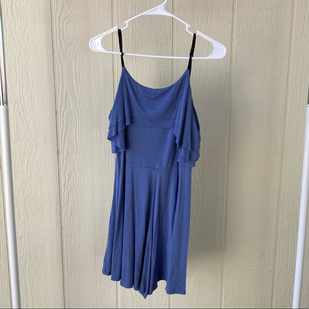 Forever 21 sky blue romper